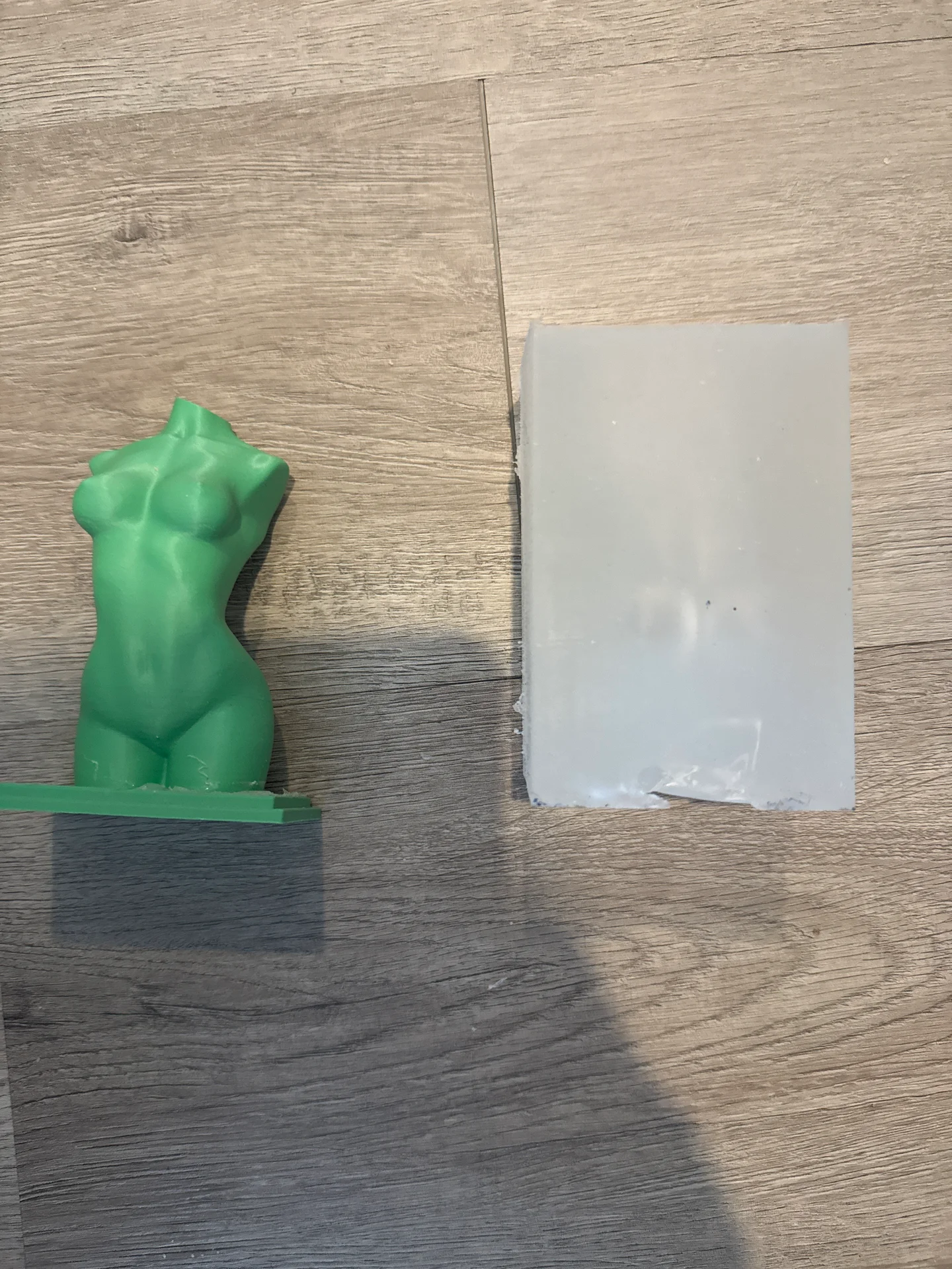 Female Torso Candle Mold